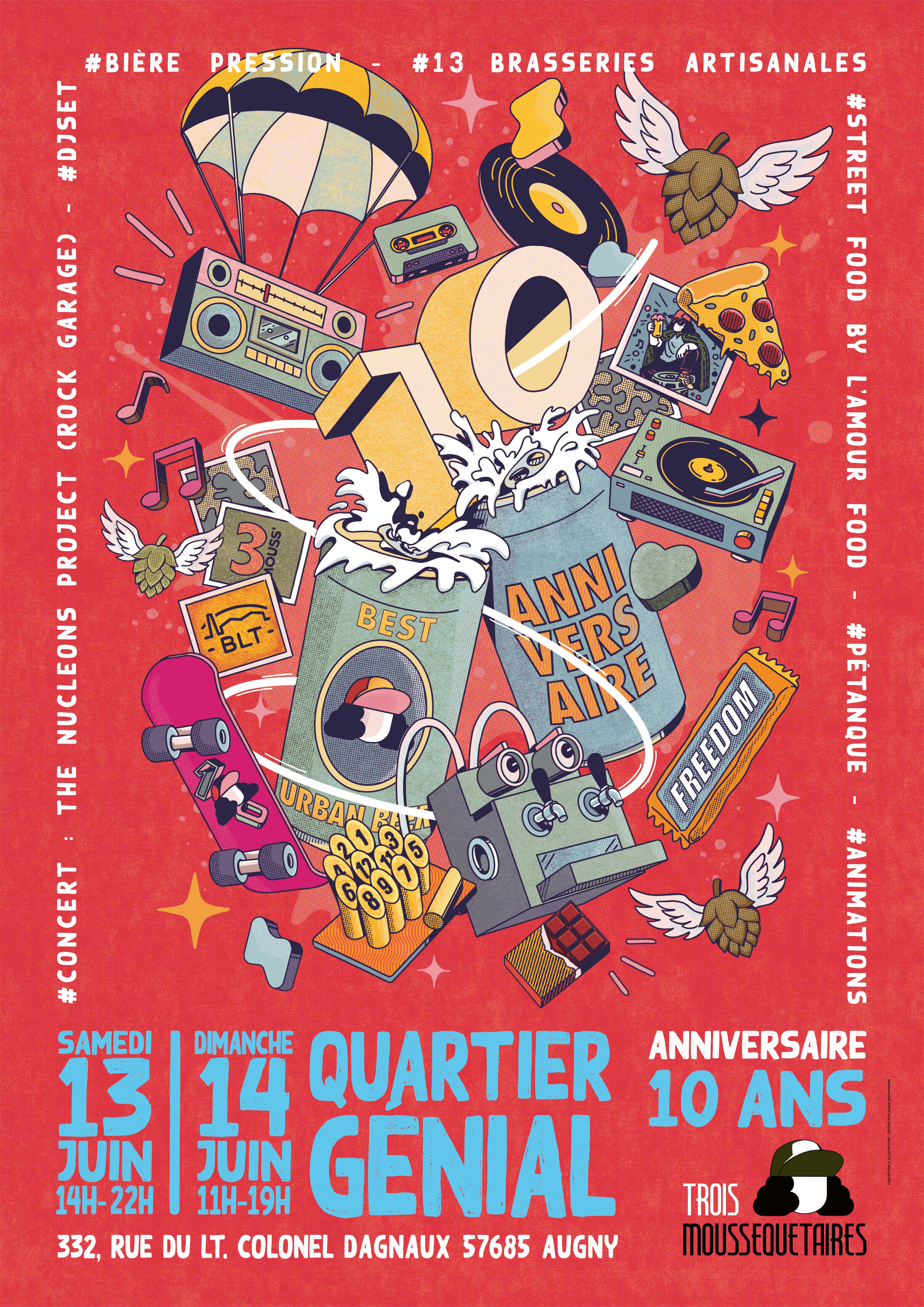 Festival de bières 10 ans des 3Mouss'